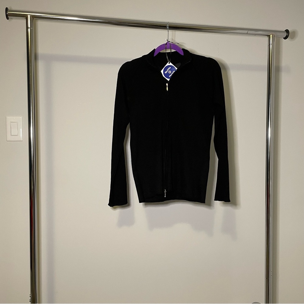 Vintage WWG double zipper sweater